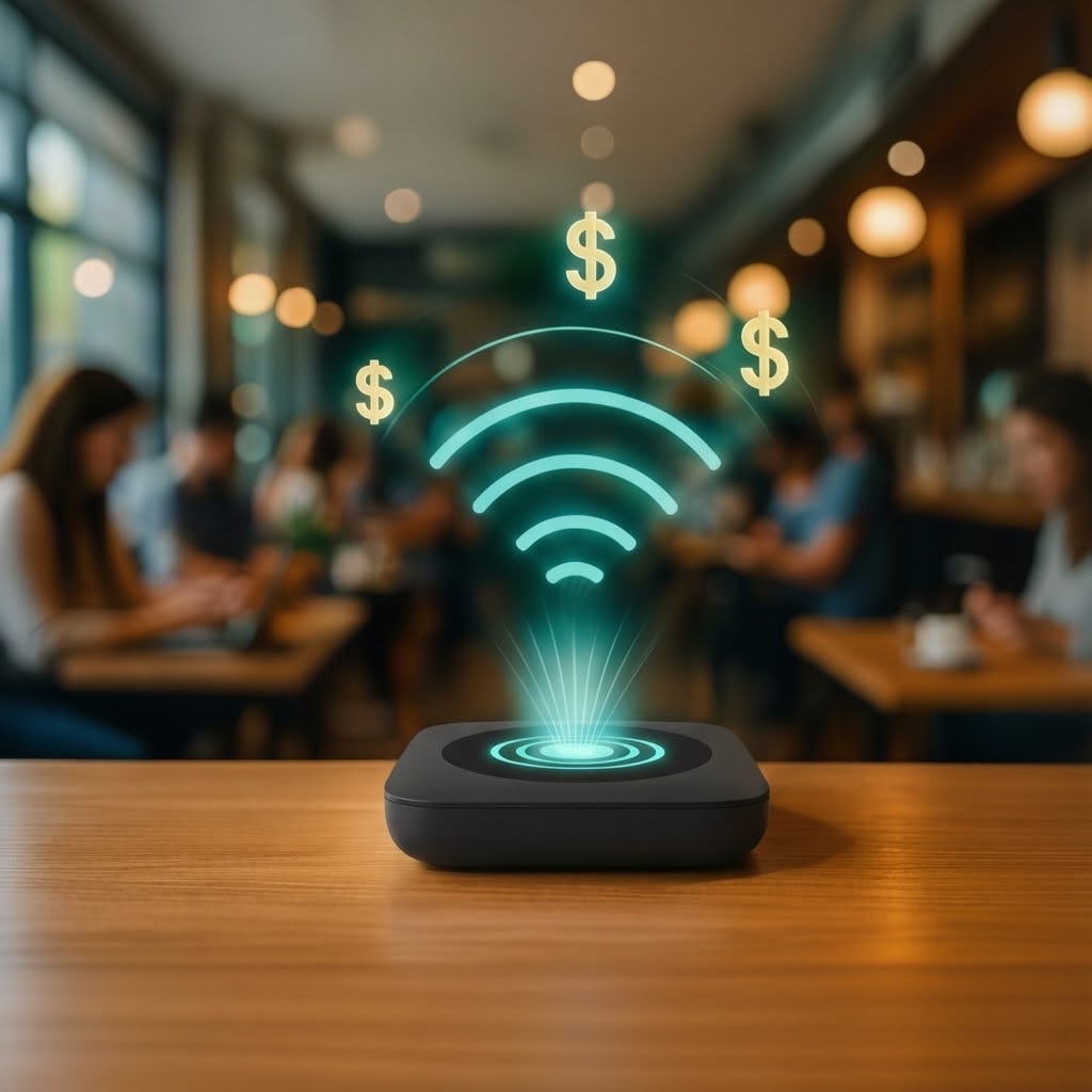 WiFi generating passive revenue